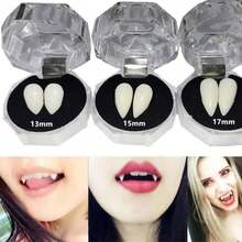 1pc Halloween Vampire Fake Teeth Zombie Fangs Cosplay Makeup Prop - Exquisite Vampire Teeth Set - Multicolor - View 1