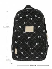 女士格子背包，经典又时尚