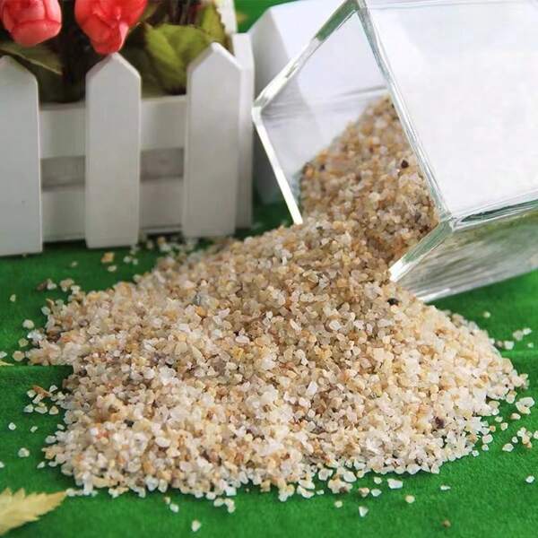 200g/500g/1000g Natural Crystal Sand For Fish Tank Substrate, Turtle Hibernation Sand, Transparent Decorative Sand