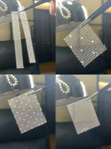 蕾丝硅胶美甲模具，法式蕾丝高透明度美甲模具