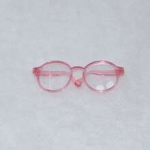 (Accessories Only) 17cm Labu Summer Versatile Transparent Sunglasses, Multi-Color Matching - Holiday/Birthday Gift, Gift, Children's Toy (Glasses Only, No Doll)