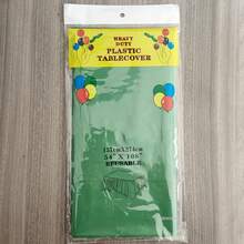 1pc/4pcs Lightweight Disposable Solid Color Tablecloth, Sage Green, Foldable, Easy To Clean, Suitable For Wedding, Birthday, Graduation Ceremony And Various Party Tabletop