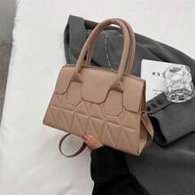 Women Top Handle Bags - 卡其色 - 查看 2