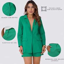 Women Two-piece Outfits - Verde - Ver 10