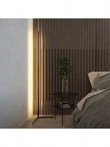 2/1pack Corner Floor Lamp, Smart RGB LED Floor Lamp With App And Remote Control, High Brightness Led, 16 Million Colors, Music Sync, Timer Setting, Mood Lighting, Ideal For Living Rooms, Bedrooms, Room Decor,Halloween