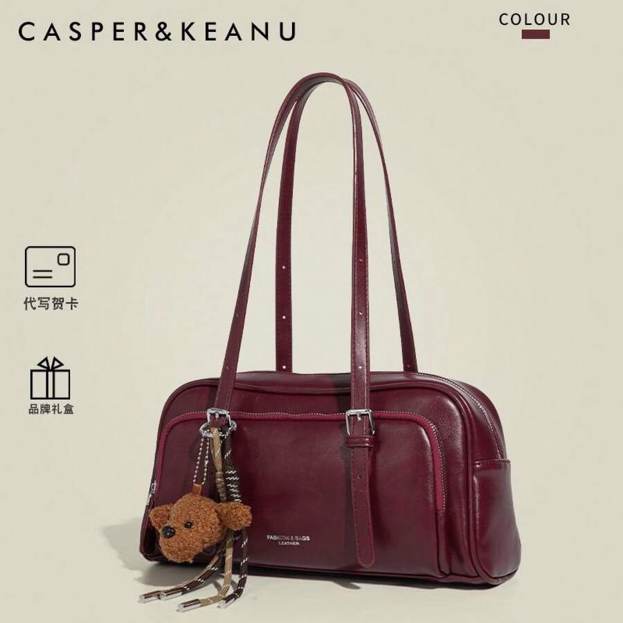 Women Shoulder Bags - 紅色(Red) - 查看 1