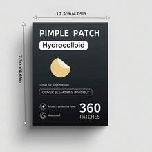 360片水胶体祛痘贴 - 温和不刺激，遮盖痘痘和瑕疵 - 膚色 - 查看 3