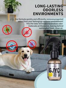 GJYC PET 1 pieza de mascota Desodorante Spray para perros con gatos