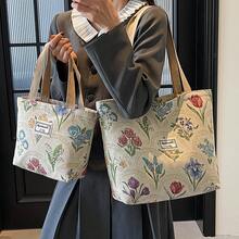 Women Shoulder Bags - 藍色小號[敞口款] - 查看 3