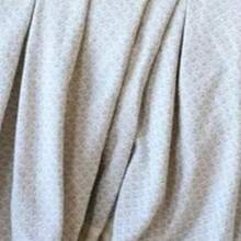 Made In Turkey - Star Striped Pattern Futon Cover – 180x210 Cm Sofa Cover - Light Grey - View 2