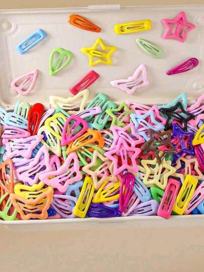 50 قطعة مختلطة من مشابك الشعر الجميلة والأنيقة، مناسبة للشعر القصير للاستخدام اليومي، مشابك مخلب، مشابك شعر، دبابيس شعر، إكسسوارات شعر، إكسسوارات رأس، دبابيس شعر