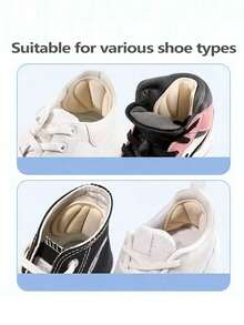 10 Pairs Heel Sticker Anti-Drop Heel, Foot Sports Insole Heel Sticker, Adjustable Shoes Pads,Sports Shoes With Heel Stickers For Men And Women's Shoes, Major Changes To Small Anti Drop And Anti Wear Heel Stickers, Adjustable Shoe Size, Half Size Pad, Foot Care - Shoe Sticker For Comfort And Protection,Very Suitable For Traveling