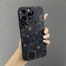 Funda de Teléfono con Patrón de Ojos de Ángel Escarchados para iPhone17aire/16/15/14/13/12/11.Profesionalmáximo14/15 másdieciséis E12/13MINI, X/XR/XSMax, compatible con Samsung GalaxyUN03/03core/04/04E/05/05s/06/12/13/15/16/21s/24/25/32/34/35/54/55/81,S10E/20/21/22/23/24FE/Plus/Ultra, F15, M35/55, Funda para Teléfono Note10/10Plus/20/20Ultra, Carcasa Suave de TPU, Unisex, Simple y Elegante, Protección a Prueba de Golpes - Negro - Ver 2