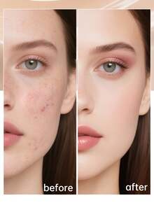 CATKIN Flawless Concealer Cream, Buildable Coverage, Creates A Smooth Natural Makeup Look, Easily Covers Dark Circles, Spots And Blemishes, Lightweight Texture C01 Shell - C01 Shell - View 8