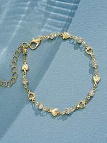 Ein leicht luxuriöser Mondplanet-Stil Stern Mond Armband, geeignet für Dates, Partys, den täglichen Gebrauch von Frauen und als Geschenk für Feiertage als erste Wahl