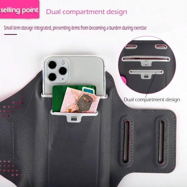 This Armband Is Designed Specifically Compatible With IPhone 16 Pro Max,IPhone 16 Plus,IPhone 15 Pro Max,IPhone 15 Plus,IPhone 14 Pro Max,IPhone 14 Plus,IPhone 13 Pro Max,IPhone 12 Pro Max,IPhone 11 Pro Max,IPhone XS Max,IPhone 8 Plus,IPhone 7 Plus,IPhone 6S Plus Design (Also Applicable To Phones Under 6.9 Inches).