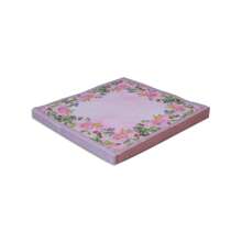 1 包 20 张花卉印花纸巾，一次性双层方形餐巾，适合生日、婚礼、派对主题、厨房和家庭使用