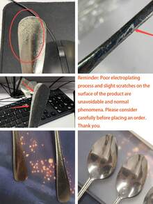 8 件长柄咖啡勺、不锈钢冰茶匙、冰淇淋勺、搅拌勺、甜品勺、咖啡勺、冰淇淋勺、搅拌勺、酒店、餐厅、公共果酱勺、餐具学校用品、返校、情人节/情人节 - 彩色 - 查看 8