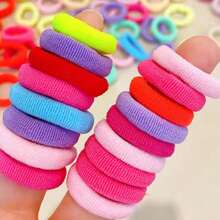 20/50/100/200 Piezas Coletero elástico básico para mujer, versión coreana negra, actualizado a alta elasticidad, de moda, multifuncional, de alta gama, temperamento elegante, coletero simple, adecuado para coleta alta de mujer, diseño de accesorio de cabello colorido, diseño de estilo multifuncional, material duradero para uso diario, regalos pensados para novias y familiares, sujetadores de coleta, bandas elásticas para el cabello, gomas para el cabello, cuerda para el cabello