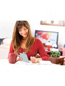 Better Office Products 100-Pack Assorted Blank Greeting Cards, 4" X 6", 6 Blue Floral Designs With Envelopes, All Occasion Note Cards - 常規 - 查看 3