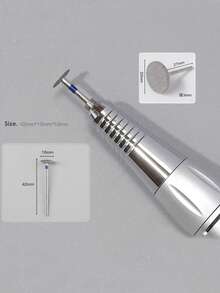 Accessori per manicure fai-da-te, punte di trapano in metallo con diamanti, dischi, per rimuovere pelle morta e calli, lima elettrica per piedi, rimozione professionale di calli, albero per testa di smerigliatura per salone di unghie