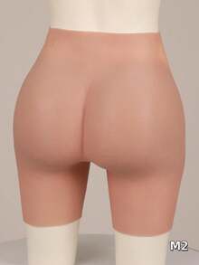 变装硅胶开裆塑身裤 - 逼真提臀，跨性别必备硅胶丰臀裤 - 开裆弹力设计，专为变装者打造的硅胶开裆弹力裤，逼真肌肤纹理，丰臀塑形，变装者必备。 - 杏色 - 查看 6
