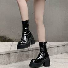 Women Ankle Boots & Booties - Black Matte Upgraded Version - View 3