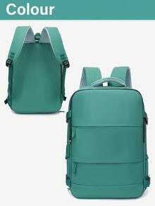 Women's Backpack, Women's Large Capacity Travel Backpack, Commuting And Class Backpack, Fashionable Computer Bag, Short Distance Business Travel Luggage Bag - Multicolor - View 11