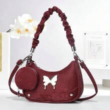 Women Shoulder Bags - 棗紅 - 查看 8