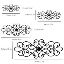 1 Stück rustikale Metallwandkunst mit Schnitzereien, original handgefertigte Blumen-Eisen-Wanddekoration, große vintage Wandskulptur für Bauernhaus, Schlafzimmer, Wohnzimmer Innen- und Außenbereich. Die Größe von 30 cm ist relativ klein, daher empfehlen wir eine größere Größe zu kaufen!