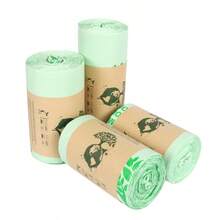 50pcs/Roll 6L/8L/10L Trash Bags, Flat-Mouth Garbage Bags, PLA Corn Starch Thickened Tear-Off Trash Bags - Compostable Trash Bags For Kitchen, Bathroom, Bedroom, Etc. - Green Trash Bags For Cleaning, Household Essentials, Garbage Bags - Multicolor - View 13