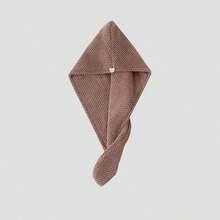 4 件装珊瑚绒柔软发巾，速干吸水菠萝纹理浴帽，成人适用