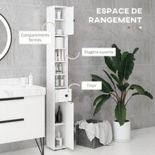 Bathroom Vanities & Medicine Cabinets - White - View 2