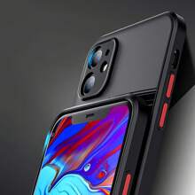 1 件个性化哑光磨砂手机壳，赛车涂鸦设计，适用于 16、15 Pro Max、14 Plus 等。这款高品质硅胶保护壳提供出色保护。防水防震防摔防刮 - 黑色 - 查看 2