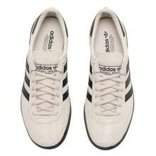 Adidas 男款女板鞋HANDBALL SPEZIAL戶外日常輕鬆舒適休閒運動鞋JR3667 - 礬土棕/黑色/金色 - 查看 4