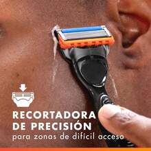 GILLETTE Man Shaving & Accessories And Nose Hair Trimmer - 1 Maquinilla De Afeitar + 10 Reambios - Xem 2