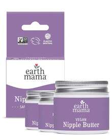 Earth Mama Vegan Nipple Butter | Cruelty-Free Breastfeeding Cream For Nursing Mamas | No Lanolin, 2-Ounce - 2 Ounce Pack of 1 - 查看 1
