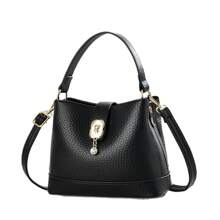 Women Top Handle Bags - 棕色 - 查看 3