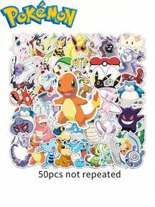 pokemon 1/12pcs Cartoon Slap Bracelet, 12 Unique Designs, Fun Party Favors And Holiday Decorations, Perfect For Birthday Parties, Events And Celebrations, Colorful Slap Bracelet With Cute Patterns, Suitable For All Ages Birthday Gift Toy,