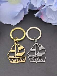 定制姓名钥匙扣、定制字母钥匙扣、您的名字钥匙扣、多种字体姓名钥匙扣、开学季小礼物