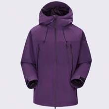 CAMEL CROWN Women's Outdoor Jacket, Autumn And Winter Three-In-One Windproof And Waterproof Climbing Jacket - Raspberry Purple - View 4