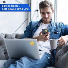 6/3/1pc Anti Radiation Protector Shield EMF Protection 26 Mm Round Cell Phone Sticker EMR Blocker Protection Stickers For Mobile Phones Computers Laptops Electronic Devices Supplies