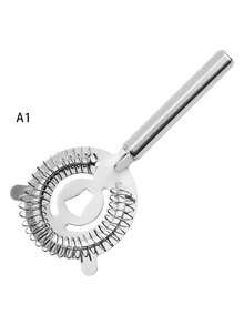 1pc Stainless Steel Cocktail Shaker Bar Tool Bartender Kit Bartender Accessories 500ml, Gift For Father - Silver - View 16