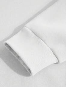 Ocean Turtle Alphabet, cotton women's featured , college style, soft and breathable, extreme colour contrast design,y2k - 白 - 查看 6