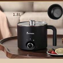 RAF 1-2 人多功能电饭煲、蒸锅和火锅，容量 1.8 升，不粘涂层，双温控，符合人体工程学的手柄，高强度 ABS 机身，适用于宿舍和办公室烹饪 - 英規插(220-240V) - 查看 15