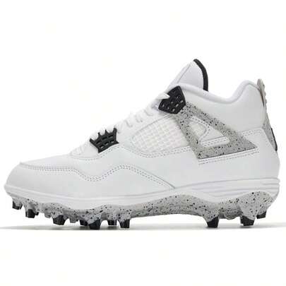 Nike Jordan 4 Retro TD Olive Sneakers, Cushioned Lightweight Sports Training Shoes For Men, HQ0207-106