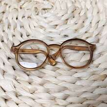 (Accessories Only) 17cm Labu Summer Versatile Transparent Sunglasses, Multi-Color Matching - Holiday/Birthday Gift, Gift, Children's Toy (Glasses Only, No Doll)