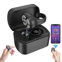 指尖无线蓝牙遥控器，短视频手机蓝牙自拍快门器，遥控APP快门器，可充电滚轮环相机遥控器，适用于暑假、旅行、便携式相机无线快门