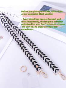1 PIEZA Cordón ajustable largo para el teléfono con colgante de perla falsa | Correa para el hombro y el cuello con diseño ancho | Perfecto para uso diario y ocasiones especiales, combinando funcionalidad y moda como regalo para madre, familia, amigos, cumpleaños, festividades, accesorio para teléfono