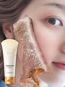 Masker Lumpur Perawatan Kulit Melembapkan dan Membersihkan Pori-Pori serta Menghilangkan Komedo, Cocok untuk Pria dan Wanita - Kuning - View 1